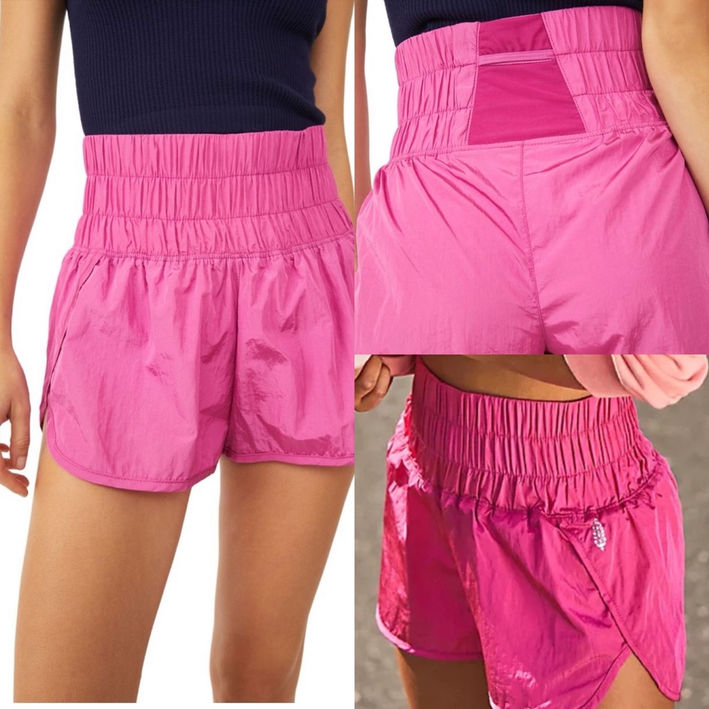 Free People movement Way Home Short in Vivacious Violet